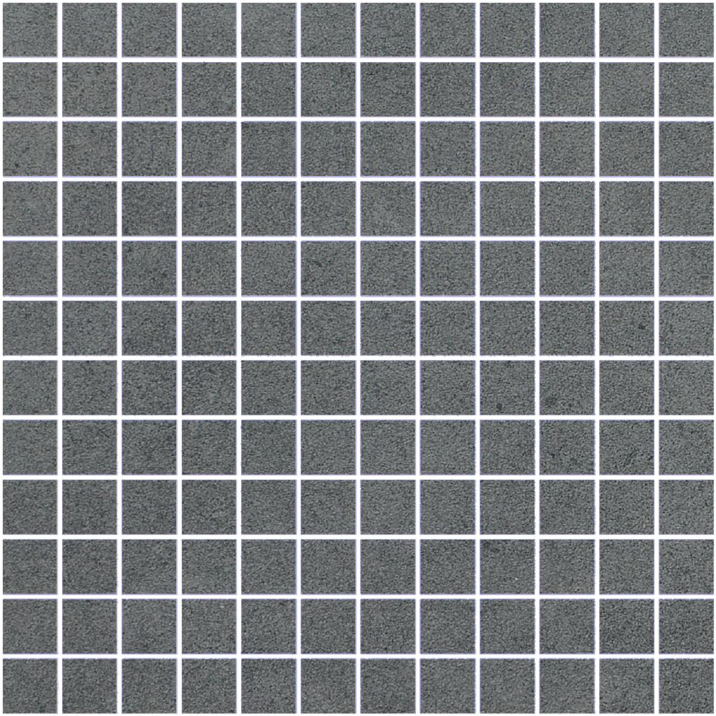 Surface Mid Grey Matt 2.5cm Mosaic