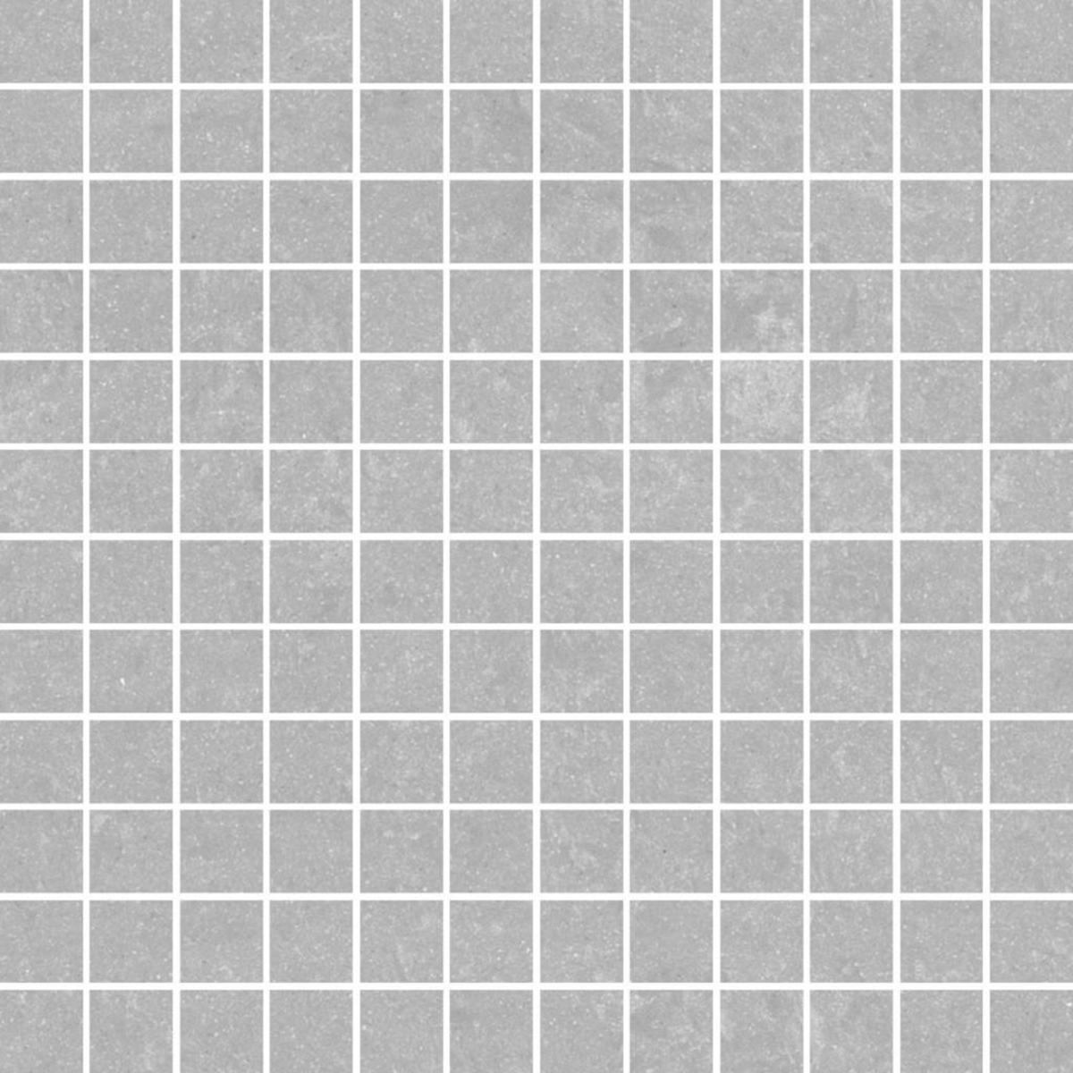 Lounge Grey Unpolished 2.5cm Mosaic