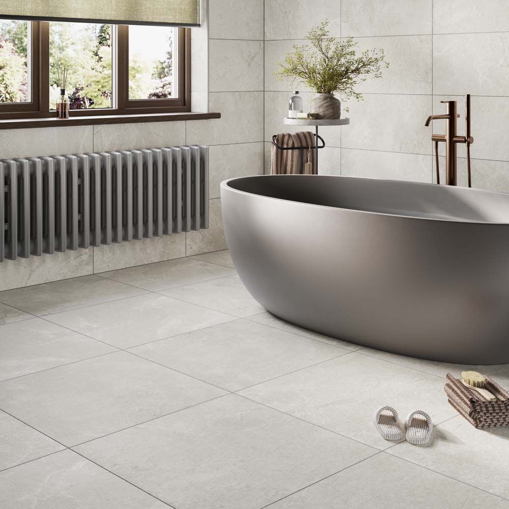 Slate Mix White Matt