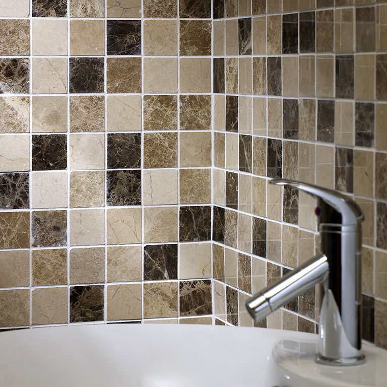 Emperador Mix Marble Mosaic