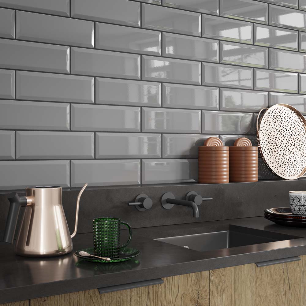 Metro Light Grey Gloss