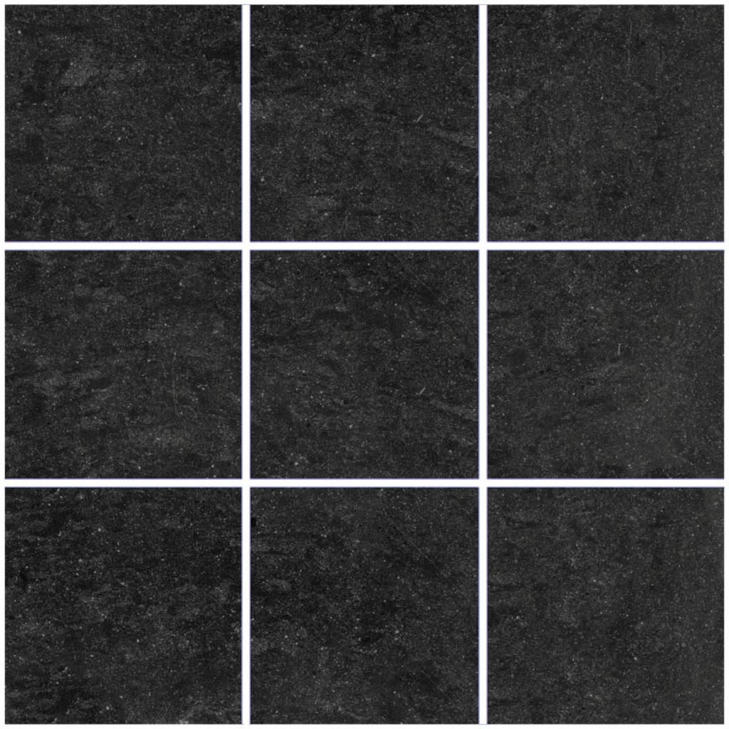 Lounge Black Unpolished 10x10 Mosaic